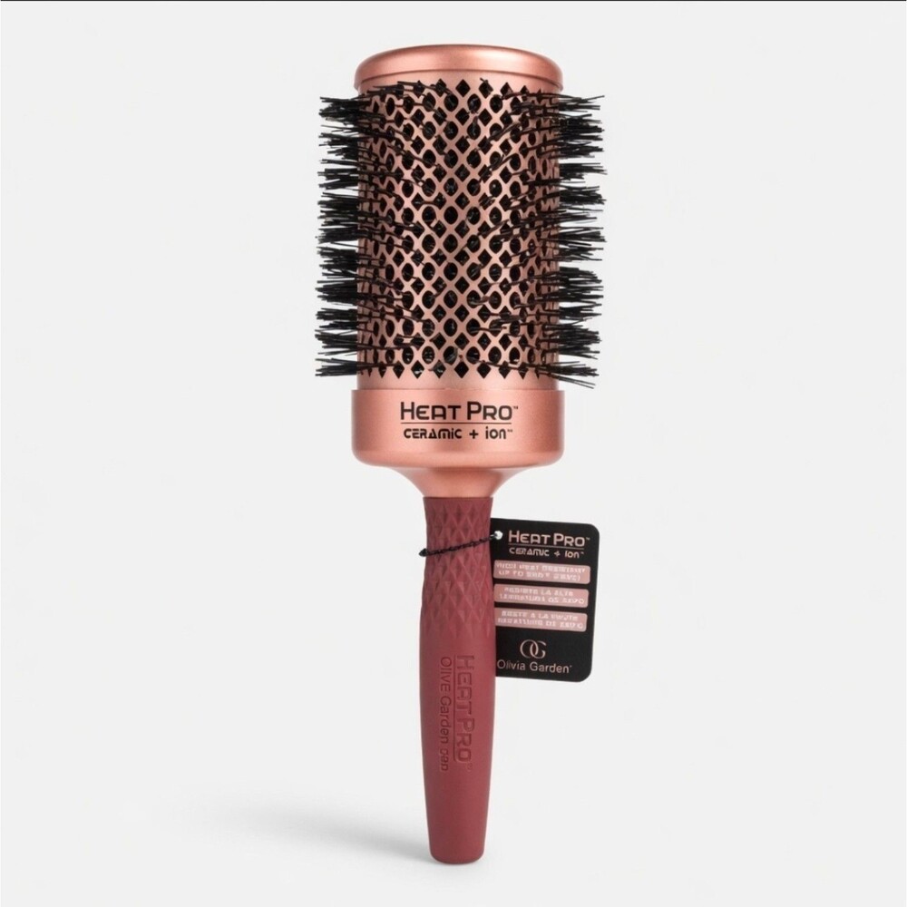 Olivia Garden Heat Pro HP-62 Ceramic Ion Round Brush 2¾" | NWT Rose Gold Blowout
